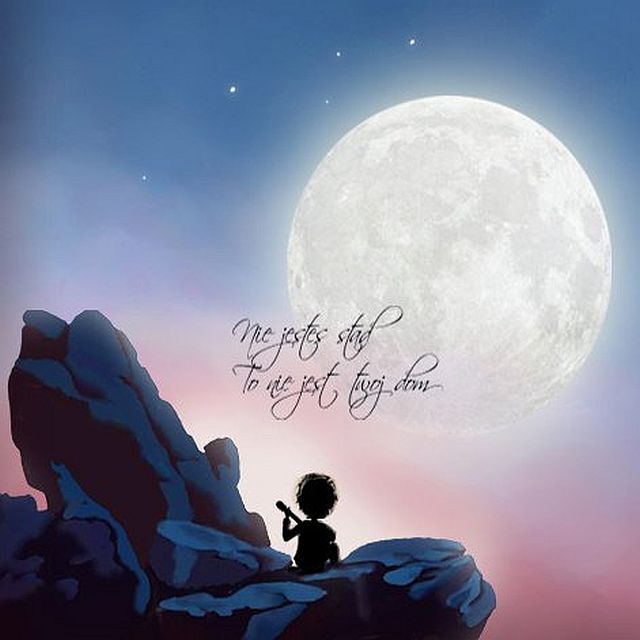 piosenka autorska: Nie Jestem Stąd  - ilustracja utworu